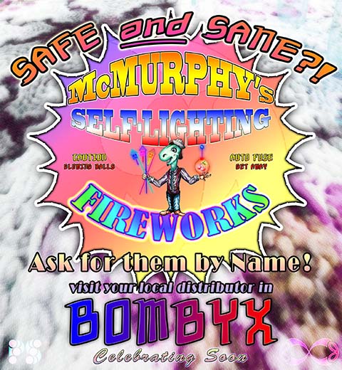 McMurphys Brand Self-lighting Fireworks