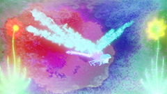 Rendered Particle Dragonfly